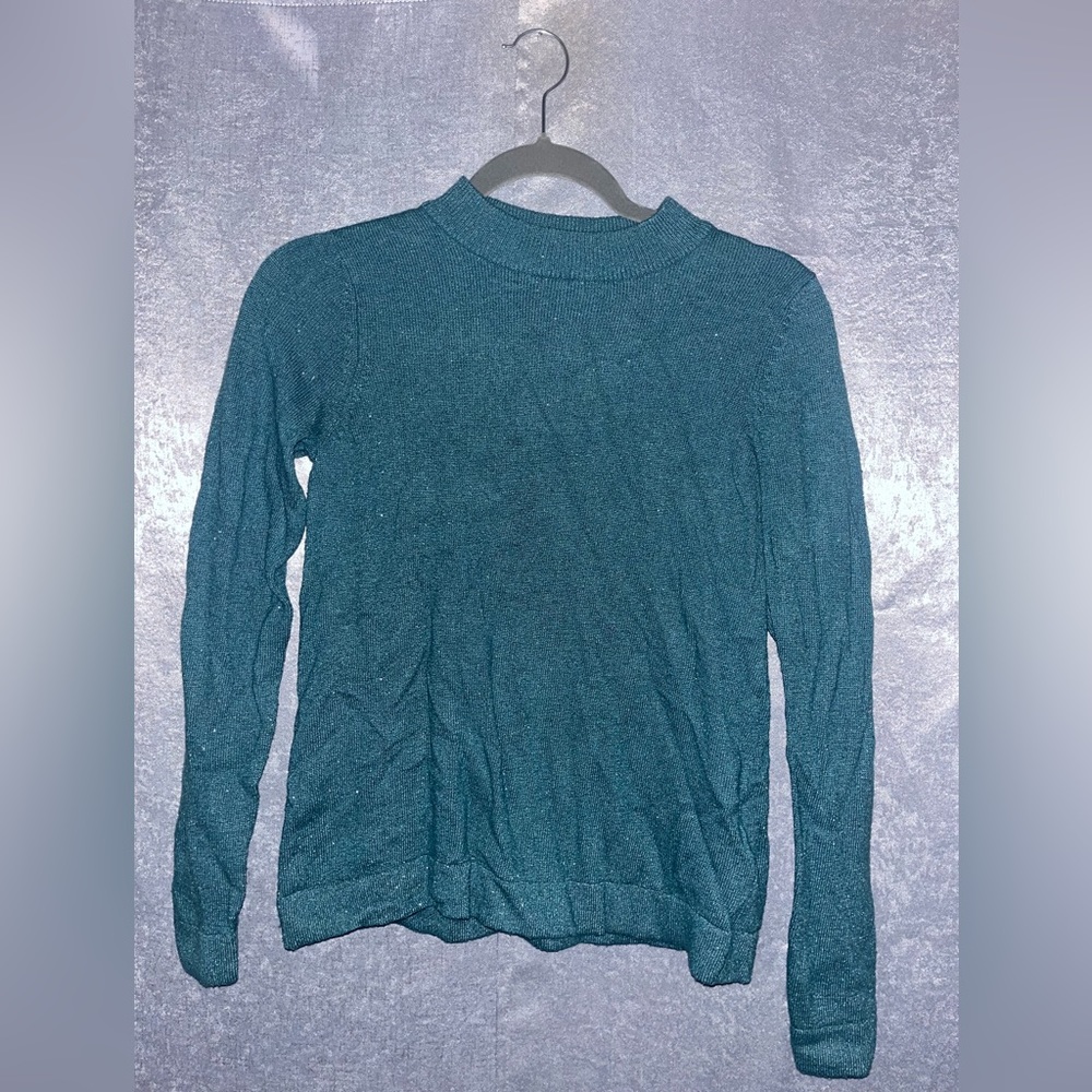 Turquoise sweater